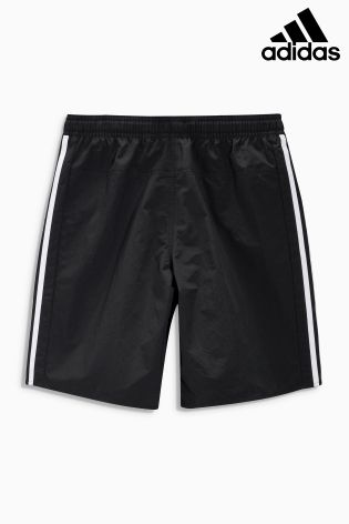 Black adidas 3 Stripe Swim Short